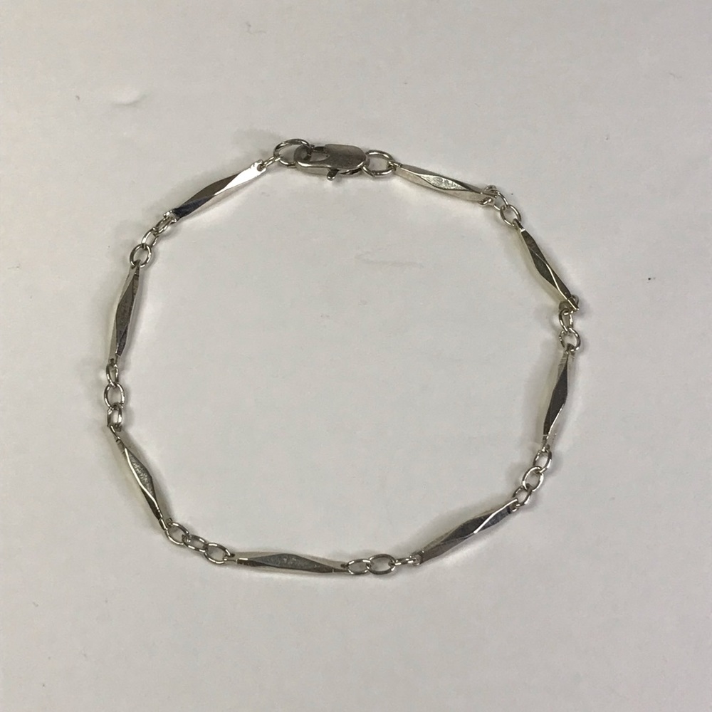 Vintage Silver geometric bracelet